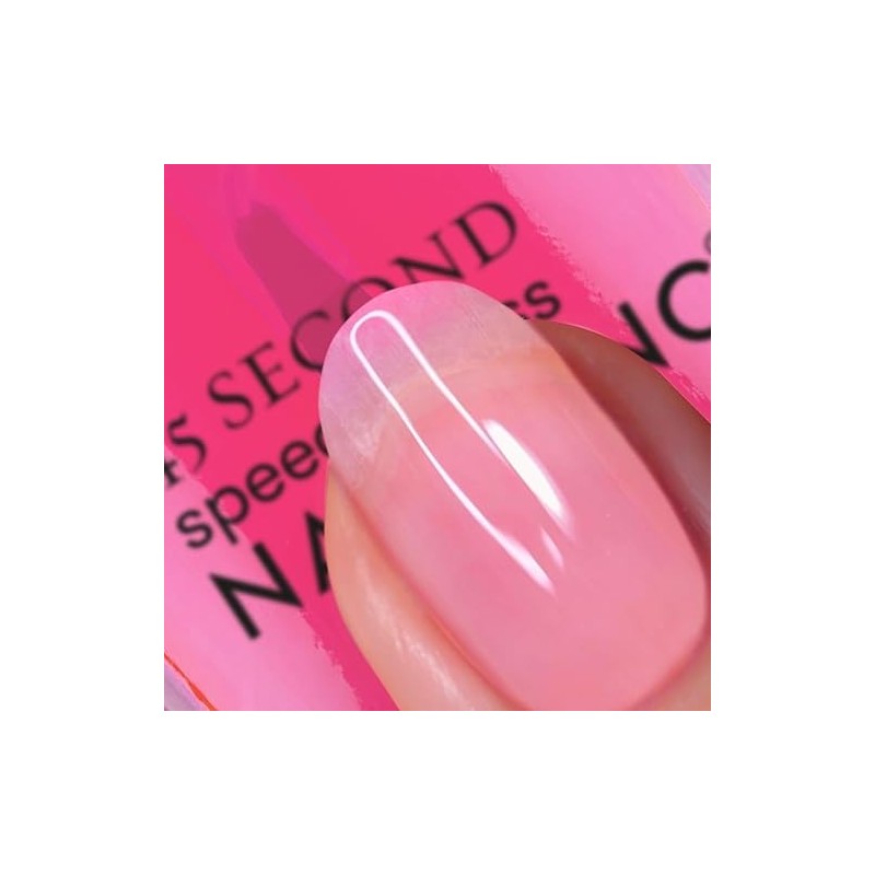 Nails.INC Esmalte de uñas de secado rápido, Sienna, brillo natural