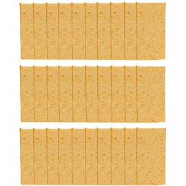 Pack of 30 soldering tip cleaning sponge, soldering sponge, cleaning sponge, kitchen cleaning sponges, sponges, sponge cleaning sponge, reusable, replacement sponge, industrial, soldering iron,