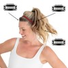 Skinny Fitness Non-Slip Clip-In Headband. Clips in Three Places to