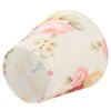 Cloth Lamp Shade Flower Pattern Clip On Bulb Lampshade for