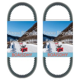 (Set of 2) 754-0430,954-0430 Auger Drive Belt fits MTD Troy-Bilt Cub Cadet 2-Stage Snow Blowers 754-0430A 954-0430A 954-0430B 954-0430C 754-0430C
