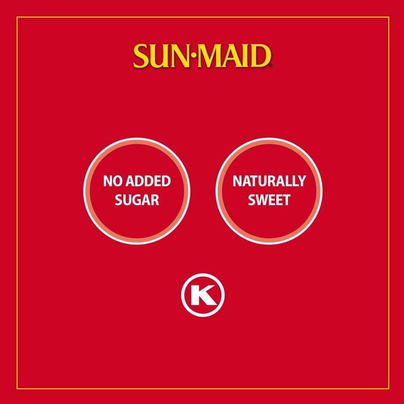 Sun-Maid Natural California Raisins, All Natural, No Added Sugars, 10