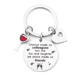 Leaving Gifts for Colleagues Women, Gifts for Colleagues, Thank You Gifts for Colleagues, Leaving Presents for Colleagues, Chance Made Us Colleagues Gifts, Work Colleague Keyring Goodbye Coworker