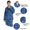 amaxer Men's Flannel Pajamas Set Warm Winter PJs Long Sleeve