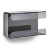 Practicon Tinted Acrylic Glove Box Holder, Wall Mount Horizontal or