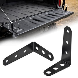 SAUTVS Tailgate Extender Leveling Mount Rear Gate Lock Bracket for Honda Pioneer 700 2014-2025, Pioneer 1000 2016-2025, MUV 700 2009-2013, Replace 81508-HL1-A00, 2PCS