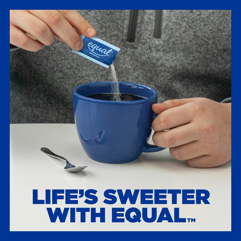 EQUAL 0 Calorie Sweetener, Aspartame and Acesulfame-K Sweetener Packets, Zero