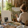 Exerz 24x30cm Linen Canvas Panels 6pcs - 3mm 320gsm 100%