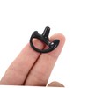 LABRIMP 1 Pair Interphone Reusable Rubber Earpiece Inserts Comfortable for
