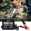 BORDEAG Digital Tachometer Inductive Tachometer: Tachometer Chainsaw with Hour Counter,