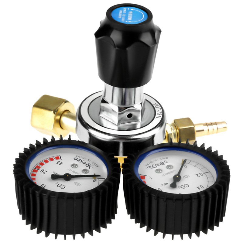 CO2 Gas Bottle Regulator Carbon Dioxide Welding Pressure Reducer G5/8