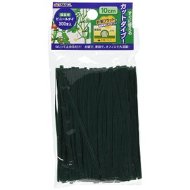 Takagi Vinyl Tie for Gardening, 3.9 inches (10 cm), Pack of 300