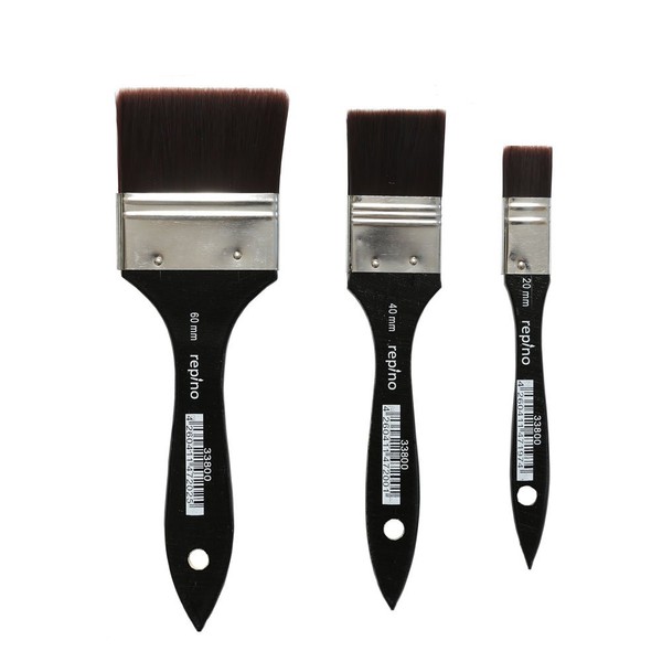 Glaze Brush Artist Brush Set Finest Quality (Width 60 mm,