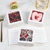 ROSPAKTEK ROSPAKTEK 90 Pack White Bakery Boxes 4x4x2 Inches Cookies