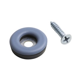 Meister Screw Easyglider with Diameter 22 MM 8 Pieces, Grey, 645906