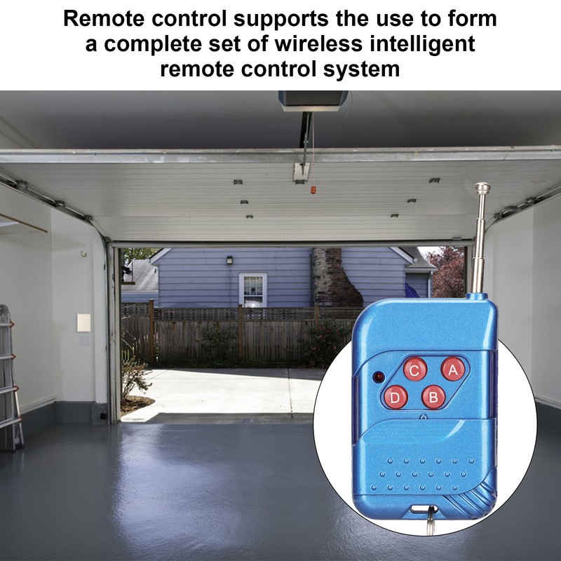 5V Remote Control Switch 20A 433MHz 4CH Wireless Remote Control