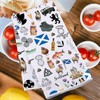 MYSOMY Scottish Kitchen Towels Scottish Kitchen Decor Scottish Thistle Towel