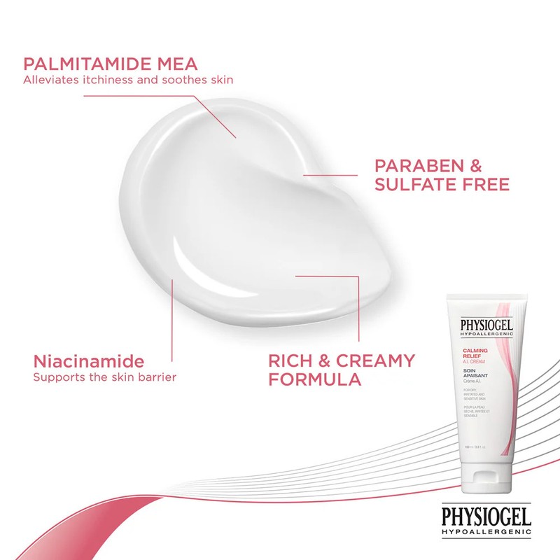 Physiogel Hypoallergenic Calming Relief AI Cream 100ml