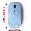 2.4G Wireless Mouse with Cute Pattern Design for All Laptops