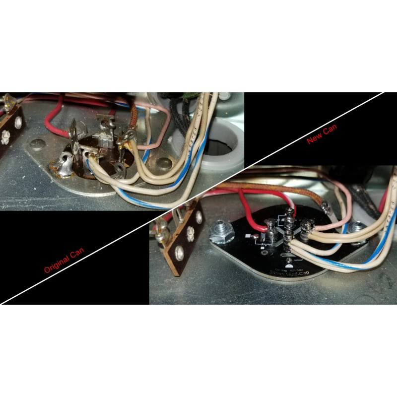 McIntosh MC2100, MC2105, MC2300 Can Capacitor Replacement Kit (066-095)