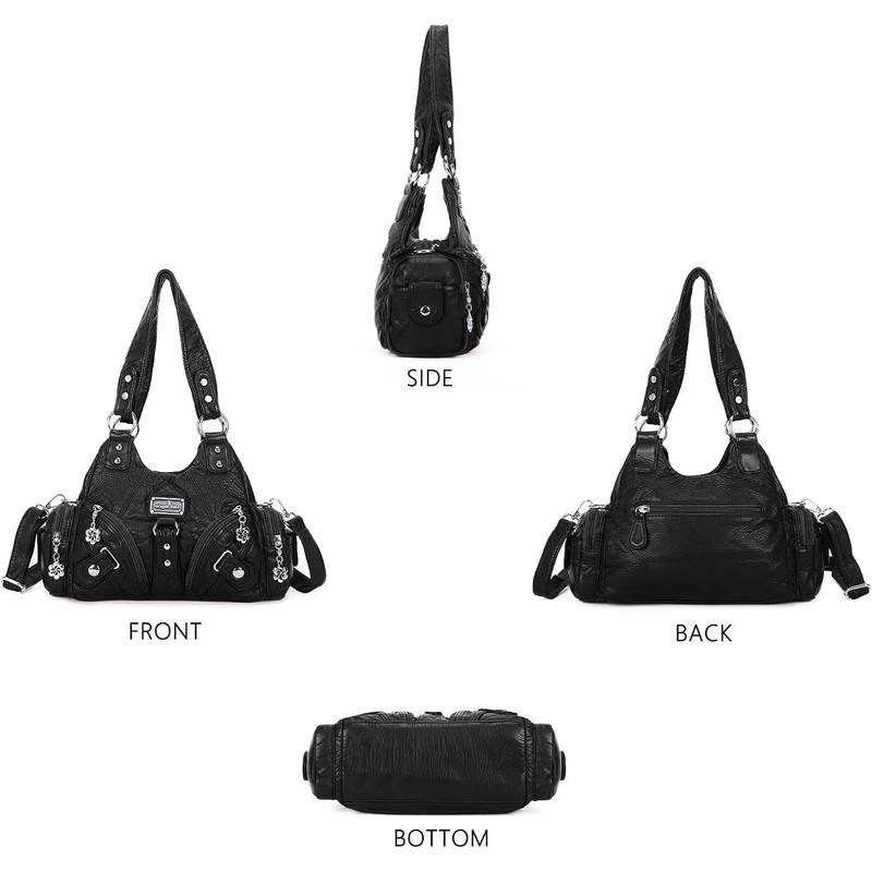 Angel Kiss - Bolsos de hombro pequeños para mujer, bolso