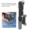 Mini Bike Pump with Pressure Gauge Portable Presta and Schrader