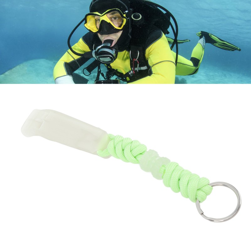 Diving Whistle Scuba Dive Luminous 130 High Decibel Underwater Safety