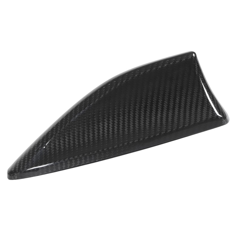 Shark Fin Antenna Cover Black Self Adhesive Carbon Fiber Decoration