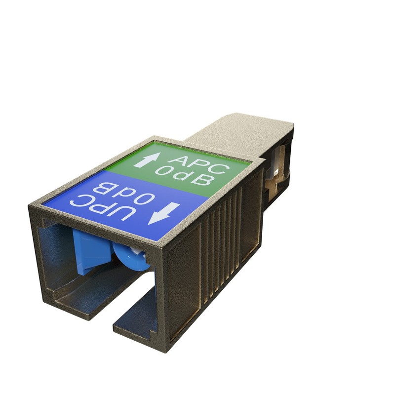 SC UPC Female to SC APC Male Fiber Optic Converter