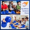 MotiMind 9 Pcs Baseball Cap Gift Box Hat Baseball Shaped