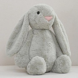 Jellycat Bunny Plush 40cm – New Collection, Ultra-Soft & Adorable Cuddly Rabbit for All Ages - Color: Grey