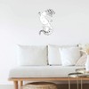 Extra Large 460mm 'Leopard Gecko' Permanent Sticker Decal for Cars/Windows/Bins/Walls