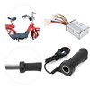24V 250W Brush Controller Extended Cable Single Hand Grip Set