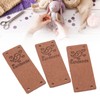 Tissting Pack of 100 Handmade Labels for Sewing, 5 x