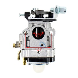 PR2322 PR48BT Carburetor For Poulan Pro PR46BT BP400 BP402 PR2322 967086901 150032738 530058436 Eskimo Mako M43 M43Q8 Viper 43cc Engine Southland SCV43 SEA43 Earth Auger
