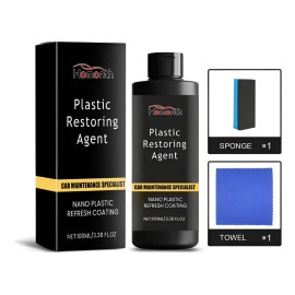 Ho Restaurador Y Protector De Plasticos, Molduras Tableros Negro