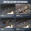 sourcingmap 6 Pin Left Right Door Window Power Electric Control