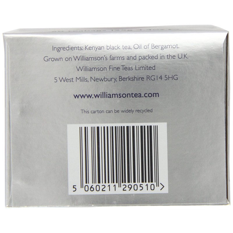 Williamson Tea Duchess Grey (Pack of 4, Total 200 Teabags)