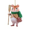 Gisela Graham Fairy Tale Collection Whimsical Resin Ratty Hanging Ornament