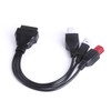 ZIWIMEGO Obd2 Cable Connector 16 Pin to 3Pin 4Pin 6Pin