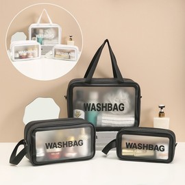 Multi-purpose Waterproof Wash Bag for Swimming & Travel ELG-059 Pink/S 2ea
