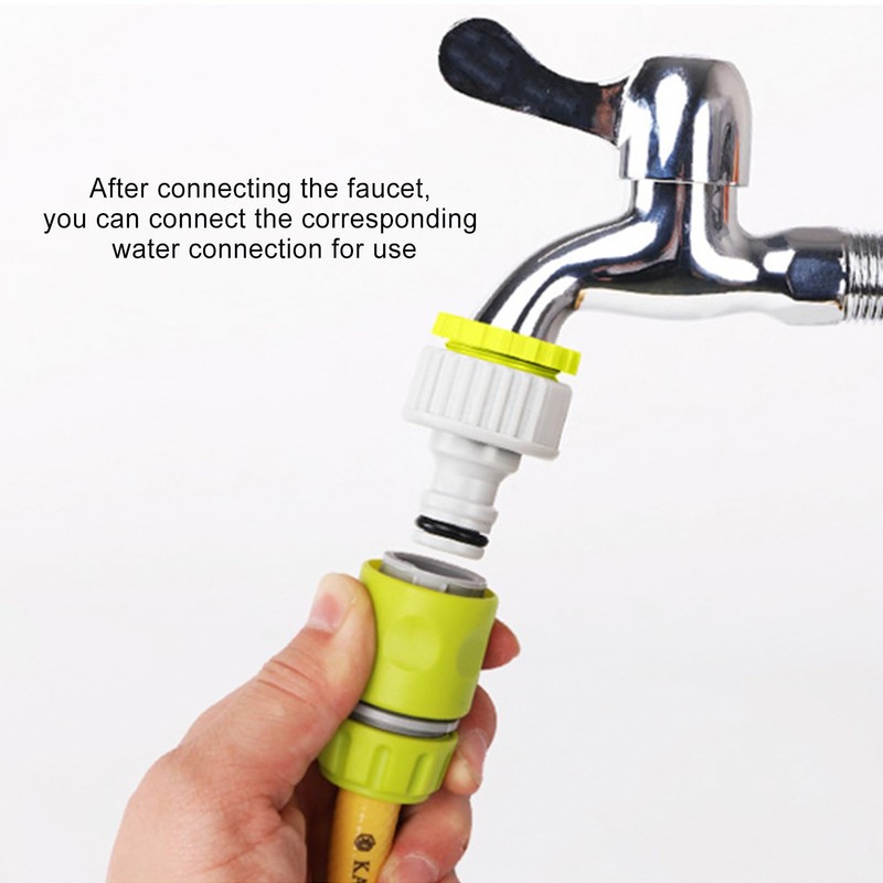 YCICHE Tap Adapter, Pack of 2 Garden Hose Connector Adapter,