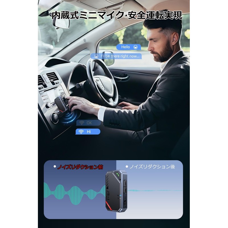 Bluetooth Transmitter TV - Bluetooth 5.4 Transmitter & Receiver, 2-in-1