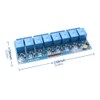 Onyehn 2pcs 8 Channel DC 5V Relay Module with Optocoupler