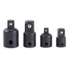 4pcs Steckdosen Schraubendreher Konverter Reducer Set Schwarz Steckschlüssel Adapter 1/2