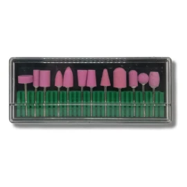 Mussa 12 Puntas Brocas Para Esmeril Drill Profesional Para Uñas