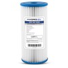 Hydronix SPC-45-1020 Universal Whole House Sediment Pleated Water Filter, Washable