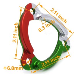 SMT- Ducati Pressure Clutch Plate Ring CNC Inner Compatible with All year Ducati Panigale 959 1199 1299 V4 [P/N: GZSP-MT-003]