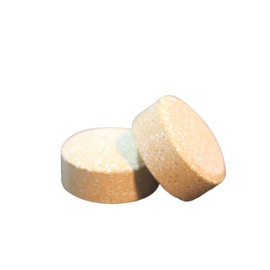 Healeved 10pcs Ginger Foot Bath Tablets Effervescent Tablets for Swelling Treatment Soothing Corns and Calluses Detox Foot Care Relaxation Spa