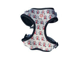The Ohio State University Helmet Paw Print Pet Harness (Small)